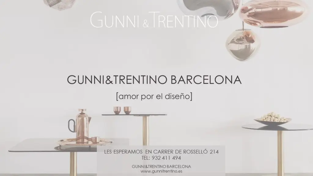 Tom Dixon en Gunni&#038;Tentino Barcelona, Gunni &amp; Trentino