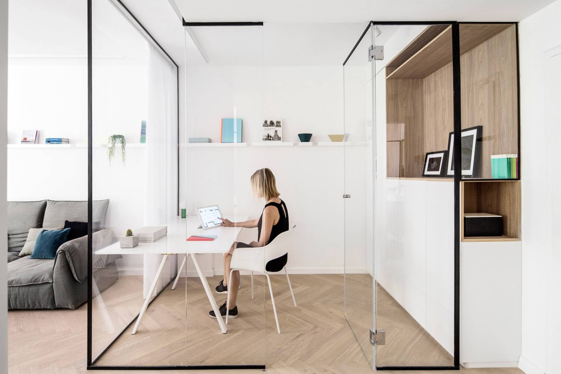 Cómo organizar y diseñar un espacio de trabajo en casa, Gunni &amp; Trentino